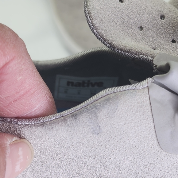 Native Gray Perforated Sneakers - Picture 3 of 7